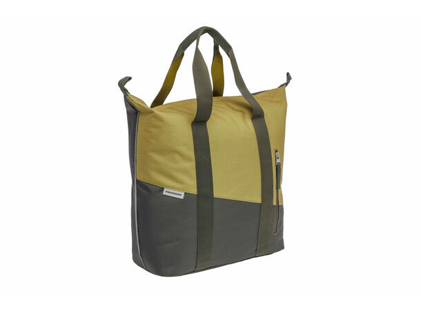 New Looxs Sykkelveske Oslo Shopper Kota 24 liter, Olive Yellow 