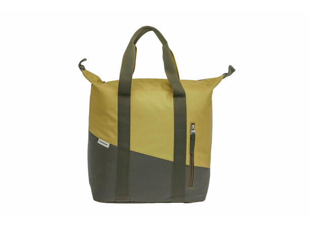 New Looxs Sykkelveske Oslo Shopper Kota 24 liter, Olive Yellow 