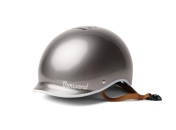 Thousand Sykkelhjelm Polished Titanium 