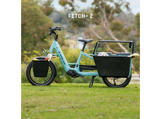 Trek Fetch+ 2 Transportsykkel Bosch Cargo Smart elsykkel Galactic Grey