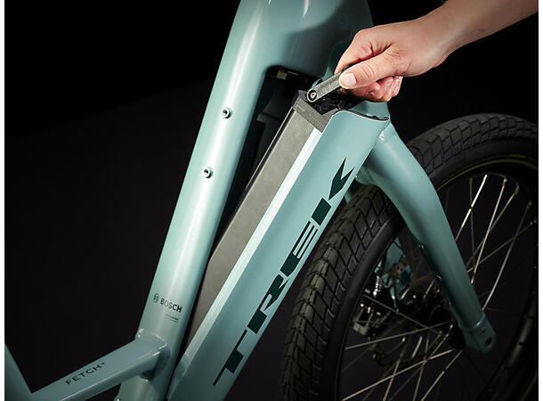 Trek Fetch+ 2 Transportsykkel Bosch Cargo Smart elsykkel Galactic Grey