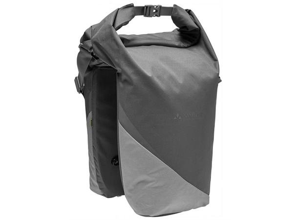 VAUDE Dobbel Sykkelveske Road Master 2 x 32+6 liter, Urban, Black