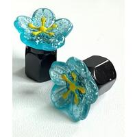 Ventilhette Blå Blomst 