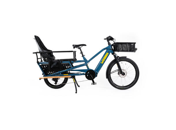 Yuba Spicy Curry Transportsykkel Bosch Cargo Line elsykkel, Hello Yellow 