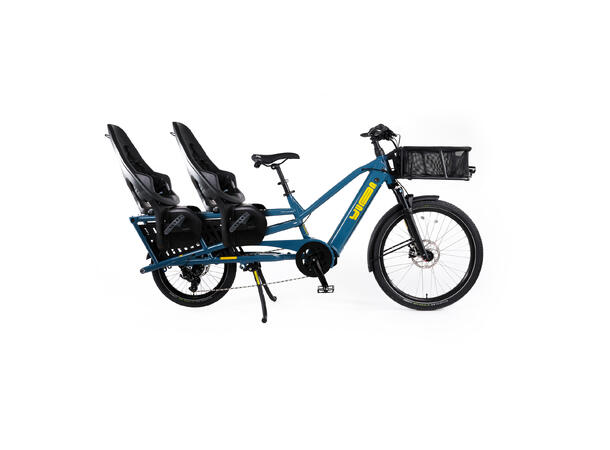 Yuba Spicy Curry Transportsykkel Bosch Cargo Line elsykkel, Hello Yellow 