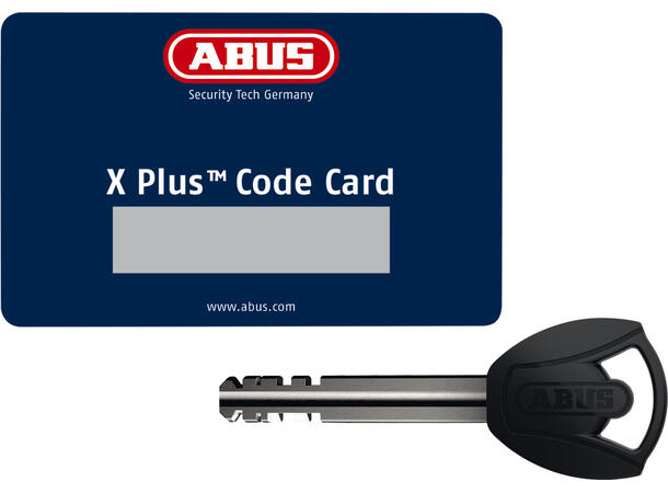 ABUS Elsykkellås Bordo Granit Xplus 6500 120 cm, Nøkkel, Foldelås, SH 