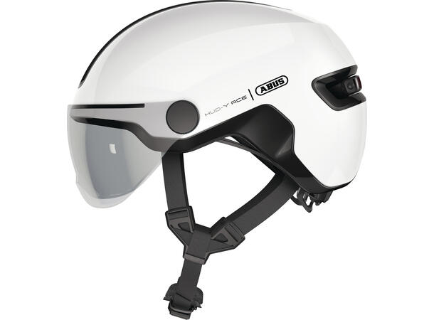 ABUS Sykkelhjelm Hud-Y ACE Shiny White 