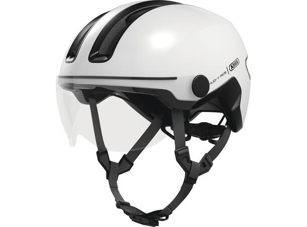 ABUS Sykkelhjelm Hud-Y ACE Shiny White 