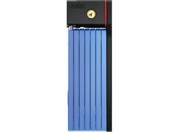 ABUS Sykkellås Bordo Big uGrip 5700 100 cm, Nøkkel, Foldelås, SH, Blue 