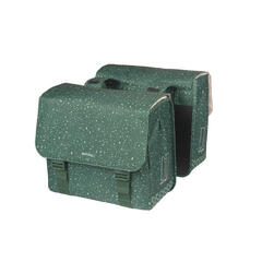 Basil Dobbel Sykkelveske Flair 2 x 17,5 liter, Green