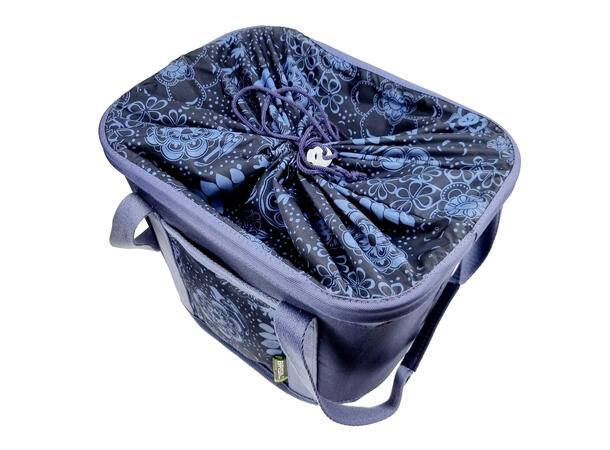 Basil Sykkelkurv Jada Blueberry Purple Hurtigfeste 
