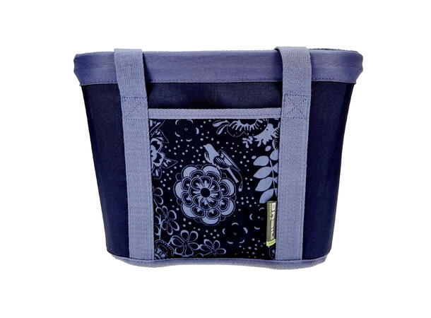 Basil Sykkelkurv Jada Blueberry Purple Hurtigfeste 