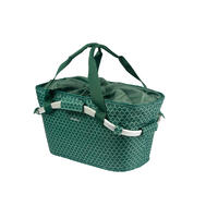 Basil Sykkelkurv MIK Flair Carry All 22 liter, Green
