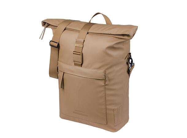 Basil Sykkelveske Brooklyn 17 liter, Sand 