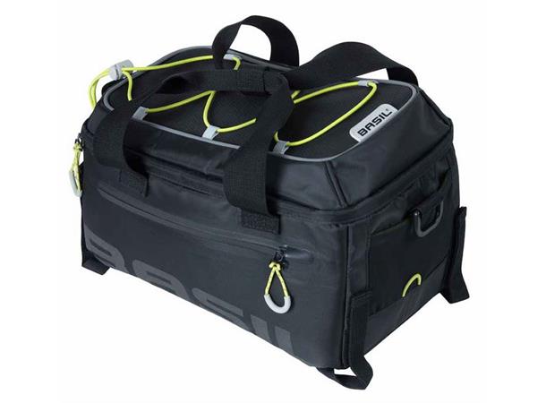 Basil Sykkelveske Miles 7 liter, Trunk Bag, Black 