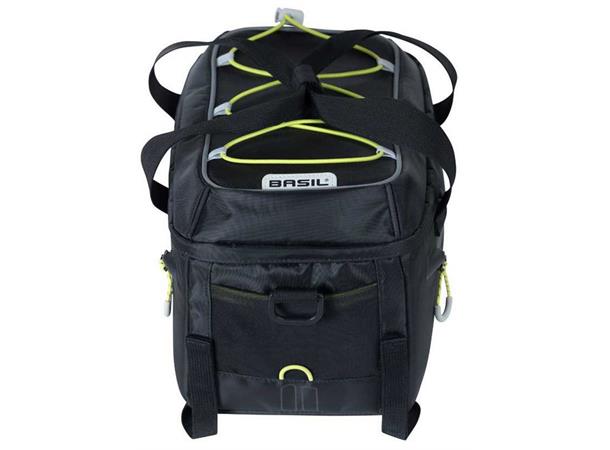 Basil Sykkelveske Miles 7 liter, Trunk Bag, Black 