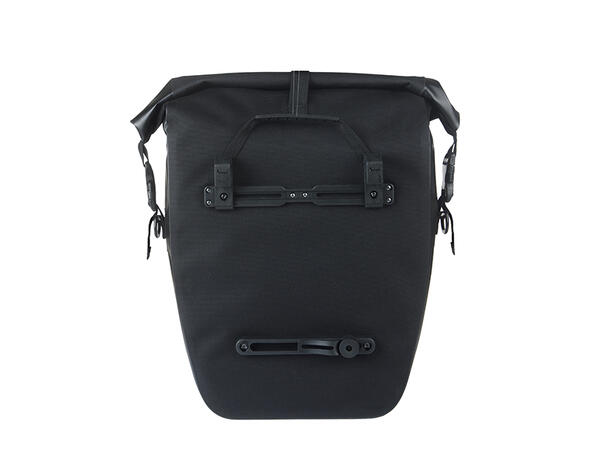 Basil Sykkelveske Navigator Waterproof 25-31 liter, Large, Black 