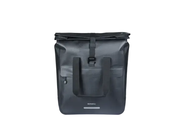 Basil Sykkelveske Urban Dry Neo Shopper 23-26 liter, Black 