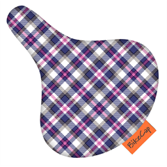 Bikecap Setetrekk Purple Plaid