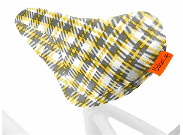 Bikecap Setetrekk Yellow Plaid 