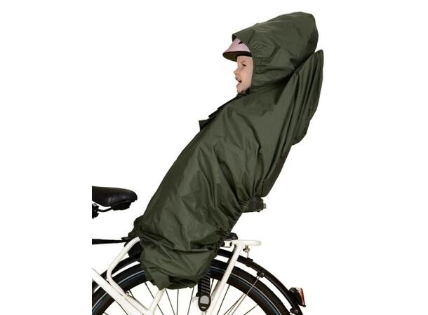 Hamax poncho til barnesete grønn 