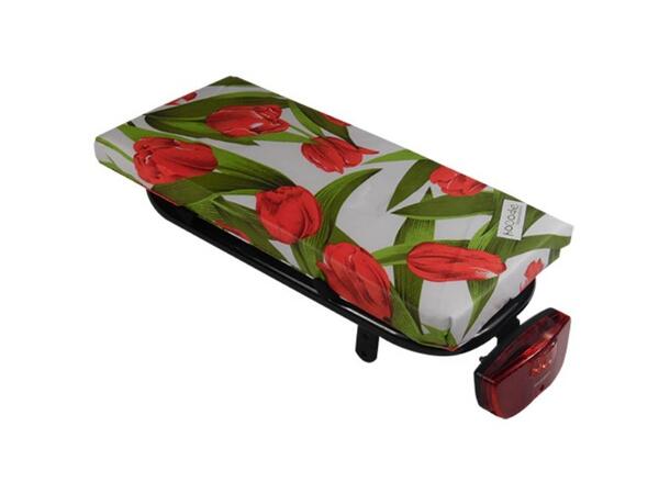 Hooodie Sittepute til Bagasjebrett Universal, Tulips Red 