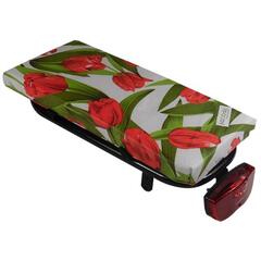 Hooodie Sittepute til Bagasjebrett Universal, Tulips Red