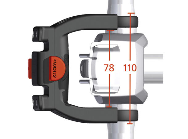 KLICKfix Kurvfeste E-bike Styrefeste 