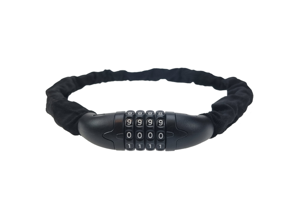 Pivial Sykkellås City Chain 28535 90 cm, Kode, Kjettinglås, Black 