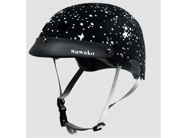 Sawako Furuno Sykkelhjelm Stardust Sølv One-size 