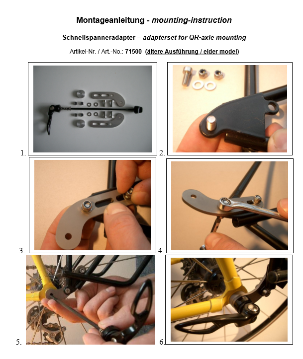 Adaptador Tubus Snapit 20 - Para Sistemas De Portaequipajes De Bicicleta