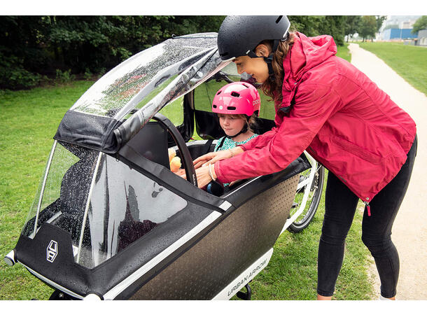 Urban Arrow Family Transportsykkel Bosch Performance Smart elsykkel, Black