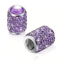 Ventilhette Lilla Krystall 