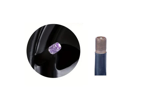Ventilhette Lilla Krystall 