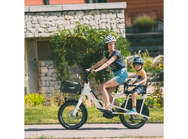 Yuba Kombi EP5 Transportsykkel Shimano EP5 elsykkel, Menta 