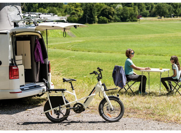 Yuba Kombi EP5 Transportsykkel Shimano EP5 elsykkel, Menta 