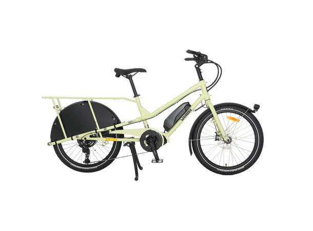 Yuba Kombi EP5 Transportsykkel Shimano EP5 elsykkel, Menta (grønn) 