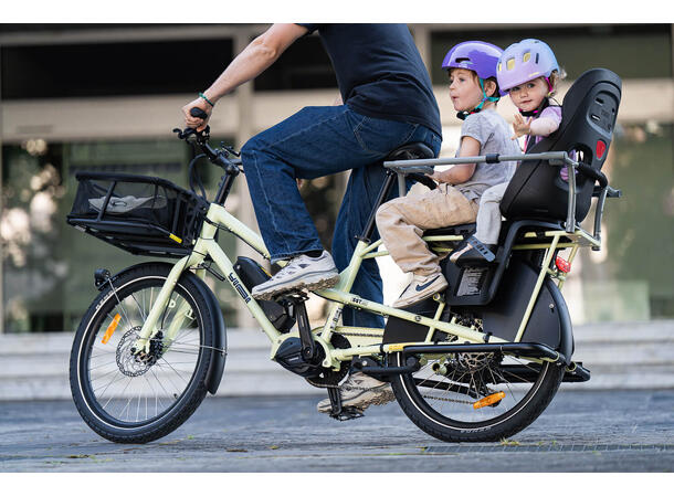 Yuba Kombi EP5 Transportsykkel Shimano EP5 elsykkel, Menta (grønn) 