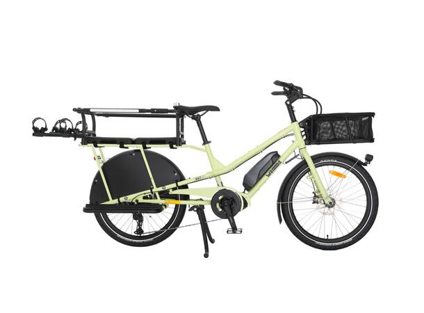 Yuba Kombi EP5 Transportsykkel Shimano EP5 elsykkel, Menta (grønn) 