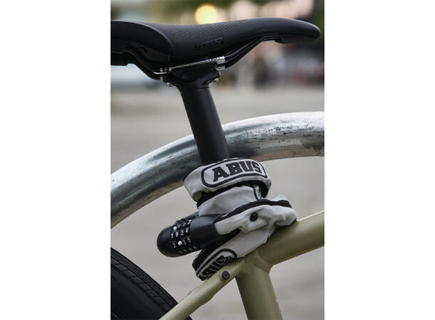 ABUS Sykkellås Tresor 6807C 85 cm, Kode, Kjettinglås, Black 