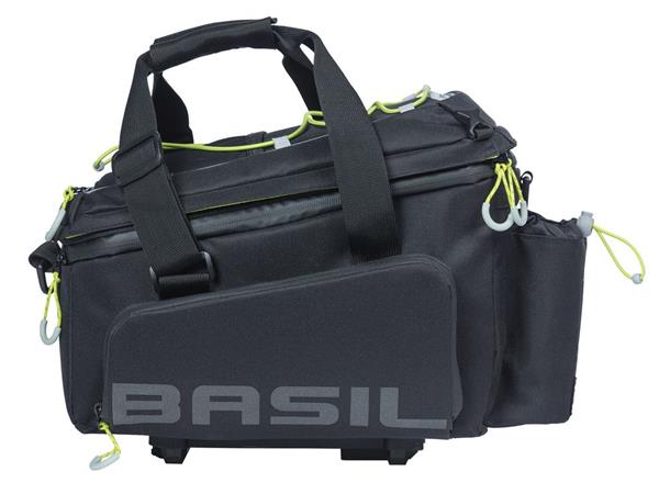 Basil Sykkelveske MIK Miles XL Pro 9-36 liter, Black 