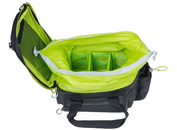 Basil Sykkelveske MIK Miles XL Pro 9-36 liter, Black 