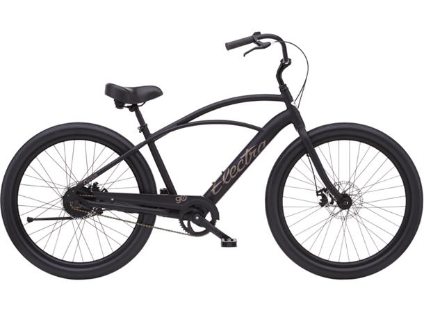 Electra Cruiser Go Elsykkel 1 gir, Hyena, SO, Matte Black