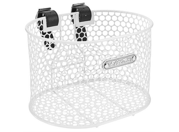 Electra Sykkelkurv Honeycomb Hvit Til barnesykkel 