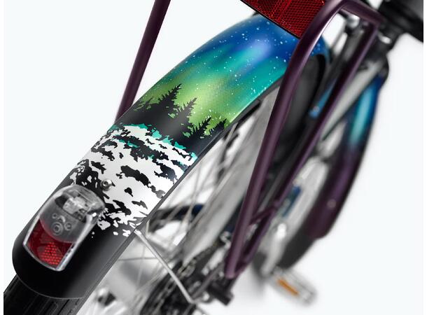 Electra Townie Go Elsykkel 5i, Bosch, ST, Matte Violet Fade 