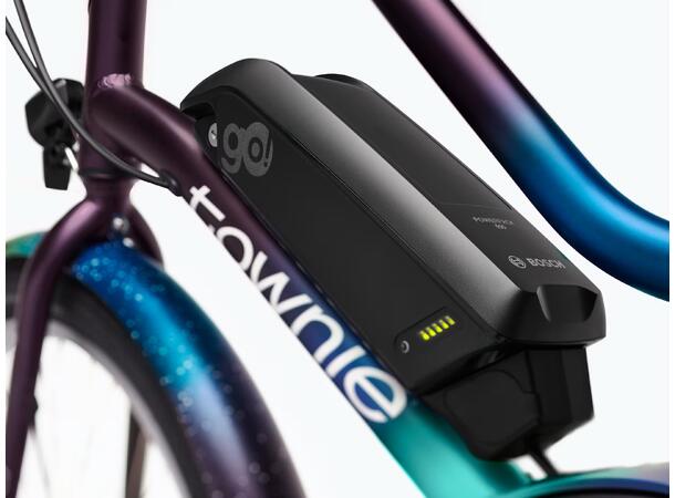Electra Townie Go Elsykkel 5i, Bosch, ST, Matte Violet Fade 
