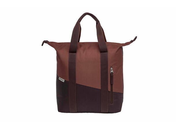New Looxs Sykkelveske Oslo Shopper Kota 24 liter, Burgundy Rust 