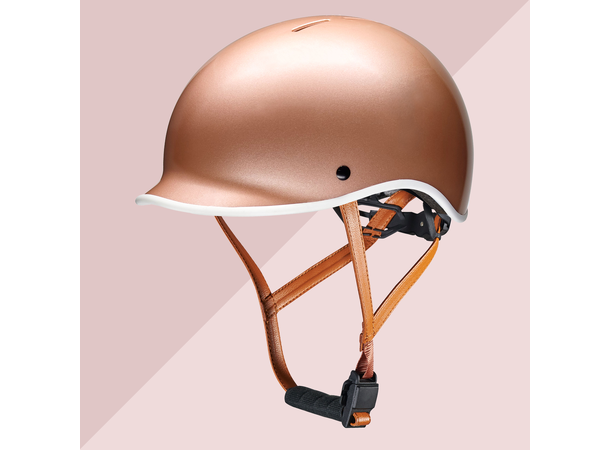 Pivial Sykkelhjelm Florence Rose Gold Pivial str: Medium (55 - 58 cm) 