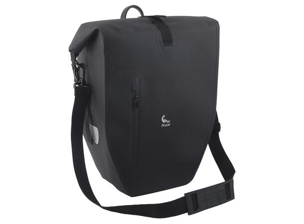 Pivial Sykkelveske All-Weather 21-30 liter, Black 