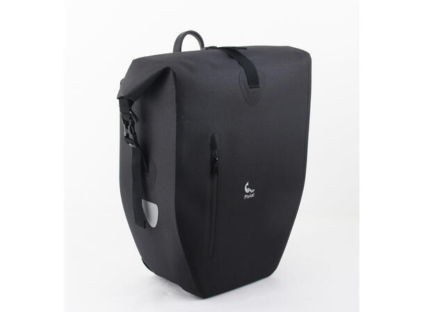 Pivial Sykkelveske All-Weather Commute 21-30 liter, Black 